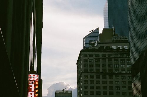 white concrete building